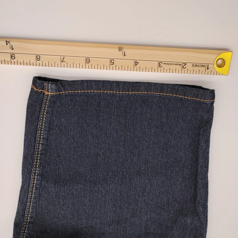 A3 Denim Womens Plus Size 22W Dark Wash Capri Jeans Cropped DN1W3180C6W NEW - Picture 16 of 16